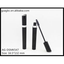 Glamourosa & vazio plástico especial-dado forma Mascara tubo AG-DSMK547, embalagens de cosméticos do AGPM, cores/logotipo personalizado